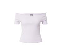 Urban Classics T-shirt femme Off-Shoulder Rib lilas XL