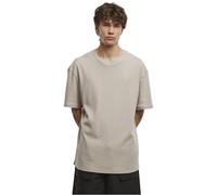 Urban Classics T-Shirt Waffle surdimensionné pour Homme, Basique, Tailles S à 5XL, Bleu Ciel/Blanc, M
