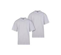 Urban Classics Tall Tee Lot de 2 t-Shirts, Blanc et Blanc, L Homme