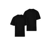 Urban Classics Tb006a-tall Tee 2-Pack T-Shirt, Noir et Noir, XL Hommes