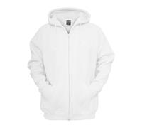 Urban Classics Tb014c-zip Hoody Sweat à Capuche pour Hommes, Blanc, XL