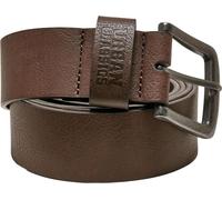 Urban Classics TB1288 | Leather Imitation Belt S à XL - Couleur : Brown - Taille : M