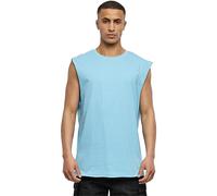 Urban Classics Tb1562-Open Edge Sleeveless Tee T-Shirt, Bleu Baltique, 4XL Homme