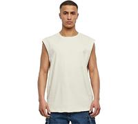 Urban Classics Tb1562-Open Edge Sleeveless Tee T-Shirt, Sable Blanc, M Hommes