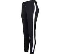 Urban Classics TB1992 | Ladies Interlock Jogpants Pantalon de survêtement femme - Couleur : Noir/Blanc - Taille : S