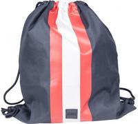 Urban Classics TB2256 | Striped Gym Bag One Size - Couleur : navy/fire red/white - Taille : One Size