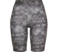 Urban Classics TB3423 | Ladies High Waist Camo Tech Cycle Shorts XS à 5XL - Couleur : dark digital camo - Taille : XXL