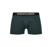Urban Classics Tb3844-boxer Shorts 3-Pack Boxer, Vert foncé/Bleu foncé/Blanc/Noir, 4XL Hommes