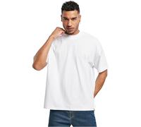 Urban Classics Tb4409-oversized Mock Neck Tee T-Shirt, Blanc, 4XL Hommes