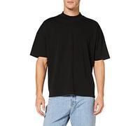 Urban Classics Tb4409-oversized Mock Neck Tee T-Shirt, Noir, S Hommes