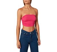 Urban Classics - TB451 Soutien-gorge Bandeau Haut, Femme - Rose (Fuchsia 00106) - M