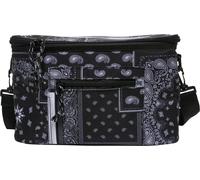 Urban Classics TB5117 | Bandana Patchwork Printing Cooling Bag One Size - Farbe : Noir/Blanc - Größe : Taille unique