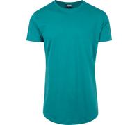 Urban Classics TB638 | Shaped Long Tee T-Shirt Homme - Couleur : jasper - Taille : S