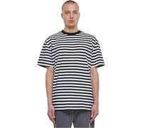 Urban Classics Tb6642-regular Stripe Tee T-Shirt, Blanc/Noir, 5XL Hommes
