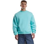 Urban Classics Tb6751-fluffy Crewneck T-Shirt, Bleu béryle, S Homme
