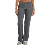 Urban Classics Tb7002-ladies Rib Pants Pantalon décontracté, Gris foncé, M Femmes