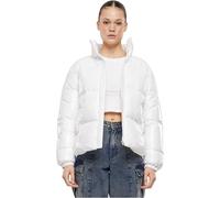 Urban Classics Tb7003-ladies Recycled Short Shiny Puffer Jacket Vestes d'hiver, Blanc, M Femmes