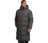 Urban Classics Tb7010-mens Long Puffer Coat Veste tampon Homme (lot de 1), Noir magnétique, S