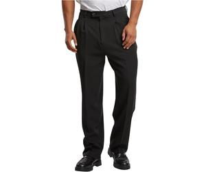 Urban Classics Tb7039-double Pleated Dressed Pants Pantalon décontracté, Noir, 32 Hommes