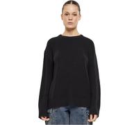 Urban Classics Tb7116-ladies Rib Knit Sweater Shirt, Noir, 5XL Femme