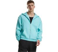 Urban Classics Tb7284-fluffy Zip Hoody Maillot de survêtement, Bleu béryle, 4XL Homme