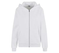 Urban Classics Fluffy Full Zip Sweatshirt Blanc S Femme