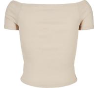 Urban Classics Tee shoulder rib pour femmes Softseagrass 3XL