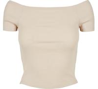 Urban Classics Tee shoulder rib pour femmes Softseagrass XXL