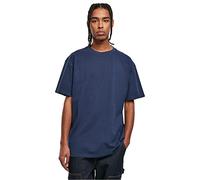 Urban Classics Thé épais surdimensionné T-Shirt, Bleu foncé, S Homme