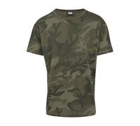 Urban Classics Thé Oversized T-Shirt, Multicolore (Olive Camo 775), M Homme