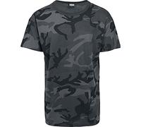 Urban Classics Thé surdimensionné Camo T-Shirt, Multicolore (Camouflage foncé 784), S Homme