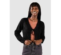 Urban Classics Tied Cropped Feather Cardigan noir M
