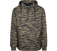 Urban Classics Tiger Camo Pull Over Wood Camo Taille: L | Sweatshirts à capuche Outlet | Unisex