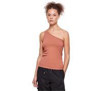 Urban Classics Top asymétrique pour Femme Caraco, Terracotta