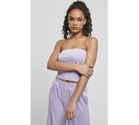 Urban Classics Top femme Ladies Short Velvet Tube Top Lavender L
