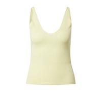 Urban Classics Tops en tricot jaune pastel, Taille 4XL