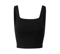 Urban Classics – Top court en maille femme – Noir – Taille XXL