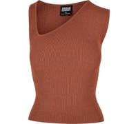 Urban Classics Tops en tricot rouge rouille, Taille XXL