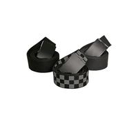 Urban Classics Belts Trio Ceinture, Gry Black/Black+Black/Black+Cha/Black, L/XL Mixte