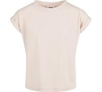 Urban Classics Uck2983-girls Organic Extended Shoulder Tee T-Shirt, Rose, 122 cm-128 cm Fille