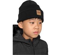 Urban Classics Uck626-logopatch Beanie Kids 2-Pack Bonnet, Noir et Gris, 110/116 Mixte Enfant