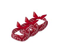 Urban Classics Unisex Bandana 3-Pack red, one size