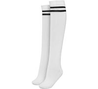 Urban Classics Femme Ladies College Socken Strümpfe Chaussettes Hautes, Mehrfarbig Noir Et Blanc, 44 EU