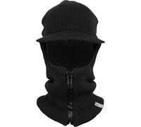 Urban Classics – Cagoule zippée avec visière – Unisexe – Noir – Taille unique