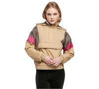 Urban Classics Veste à Enfiler Mixte AOP pour Femme Jacket, Union Beige/Darkleo/W, XXXXXL