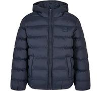 Urban Classics Veste matelassée Basic Bubble – Bleu marine/blanc – 146/152 garçons