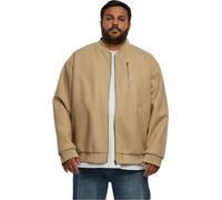 Urban Classics Bomber Blouson Wet Sand Taille: L | Blousons d'aviateurs Outlet | Homme | Marron