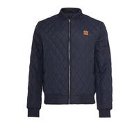 Urban Classics Diamond Quilt Nylon Jacket, Bleu Marine (155), XXL Homme