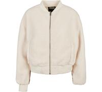 Urban Classics Veste Bomber Sherpa Oversized Pour Femmes Courte Avec Zipper