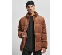 Urban Classics Boxy Corduroy Puffer Jacket Orange S Homme